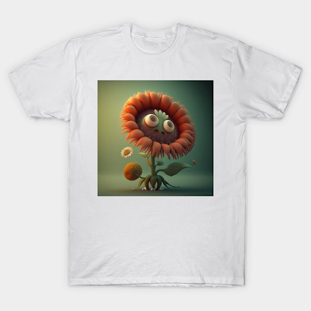 Baby Flower 2 T-Shirt by AstroRisq